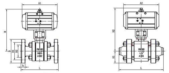 氣動(dòng)抗硫高壓球閥(圖1) 氣動(dòng)抗硫高壓球閥(圖1)