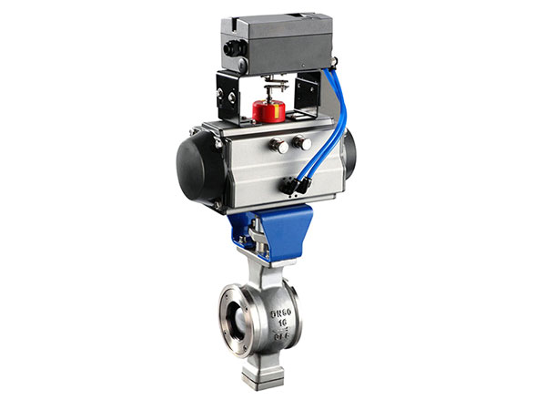 VQ677F氣動(dòng)V型對(duì)夾球閥