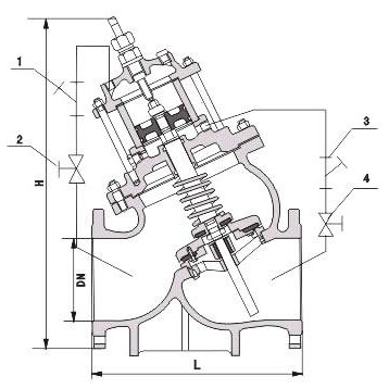 多功能止回閥(圖1) 多功能止回閥(圖1)