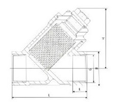 Y型絲扣過濾器(圖1) Y型絲扣過濾器(圖1)